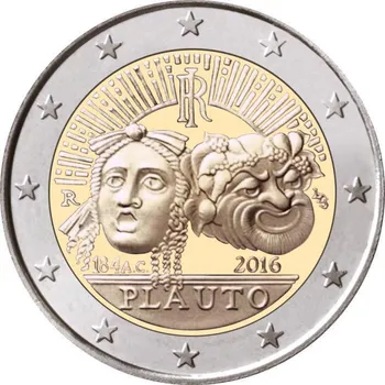 Italija 2016 Prato 2200-Metį 2 Euro Nekilnojamojo Originalus Monetų Tiesa, Euro Unc