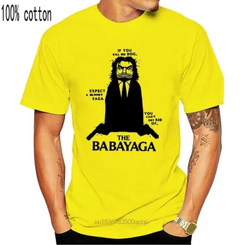 Wick John BabaYaga T-Shirt Dydis S-3XL Naujovė Kietas Viršūnes Vyrai Trumpas Rankovės marškinėliai