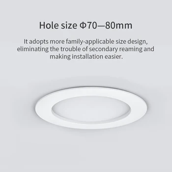 Naujas Xiaomi Mijia Smart Led Downlight 