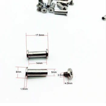 Peilis riešutų, Slyvų žiedų, Peilių rankenos Tvirtinimo Amerikietiško stiliaus M3 Kniedė, varžtas Baldai tvarkymo varžtas