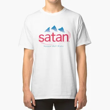 Šėtonas - Gamtos Pragarą Vandens T - Shirt Šėtonas Evian Pragarą Natūralių Vandens