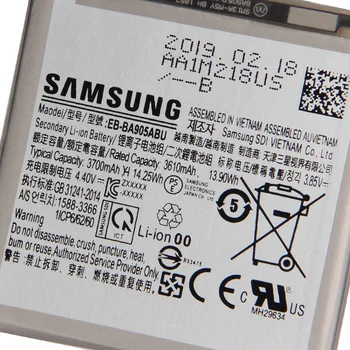 SAMSUNG Originalus Baterijos EB-BA905ABU Samsung Galaxy A90 A80 Bateriją 3700mAh