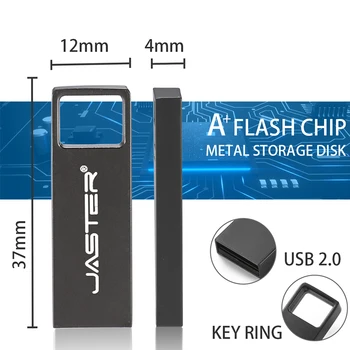 Smart Metalinis tušinukas diskas 128GB 64GB memoria usb flash drive 16GB 32GB cle usb 2.0 Pen drive 8GB 4GB už telefonas, usb 