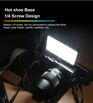 VILTROX Weeylife RB08P RGB LED Fotoaparato Šviesos Spalvotas Išvesties Vaizdo Šviesos Rinkinys Pritemdomi 2500K-8500K Bi-Color Skydelis, Šviesos, CRI 95+