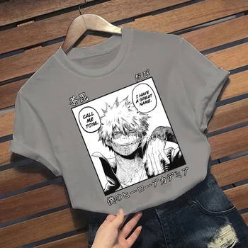 Anime Mano Herojus akademinės bendruomenės Dabi Boku No Herojus akademinės bendruomenės T-marškinėliai trumpomis Rankovėmis Tshirts Vyrų/womenT Marškinėliai Harajuku