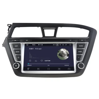 Android 10.0 PX6 DSP Už Hyundai i20-2018 m. Automobilio Multimedijos Grotuvas Stereo Radijo DVD GPS Navigacijos Galvos vienetas Garso 2DIN IPS