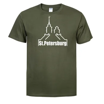 SMOTRA RU Sankt Peterburge Harajuku Juokinga Juodos spalvos Medvilniniai marškinėliai Vyrams Vasaros Streewear Vyras Hub Drabužiai