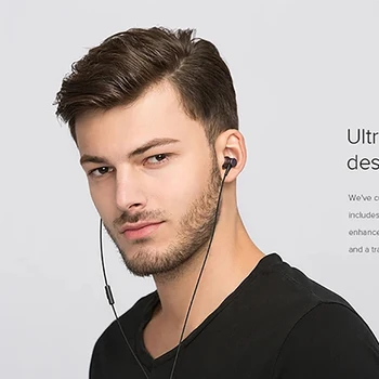 Xiaomi Vieną/du kartus Dinaminės Ausinės ausyje 3.5 mm Ausinių laisvųjų Rankų Mikrofonas Stereo Ausinių Laidinio Samsung 