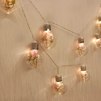 2M Augalų Dekoro Kamuolys String Šviesos diodų (LED) Lemputės Šviesa Sekas su baterijomis Naujovė String Apšvietimas, Kalėdinis vakarėlis Miegamasis