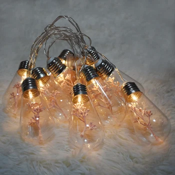 2M Augalų Dekoro Kamuolys String Šviesos diodų (LED) Lemputės Šviesa Sekas su baterijomis Naujovė String Apšvietimas, Kalėdinis vakarėlis Miegamasis