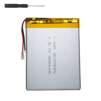 7 colių tablet universal baterija 3.7 v 3500mAh polimero ličio Baterija digma optima e7.1 3g +įrankių priedai atsuktuvas