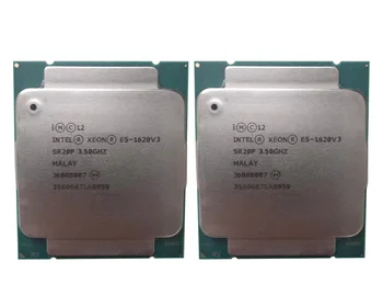 Ištraukė E5-1620 V3 Serverio cpu 3,5 G 10M 4Core 8 Sriegis LGA2011-3 Procesorius