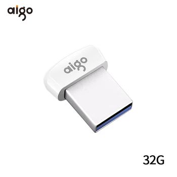 Aigo mini usb raktą kišenėje dydis 32GB usb 3.1 pendrive paketų prižiūrėtojų raktinę usb flash drive, didelės spartos usb key automobilių memoria usb usb atmintinė