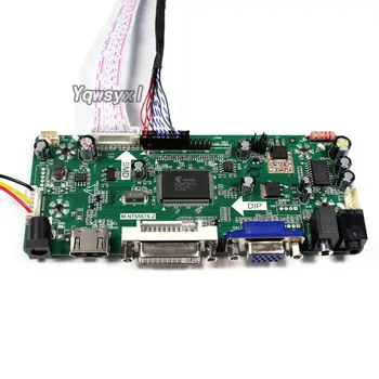 Yqwsyxl Rinkinys LTM170W1-L01 HDMI + DVI + VGA LCD LED ekrano Valdiklio Tvarkyklę Valdyba