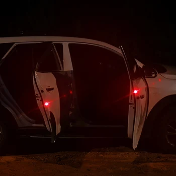 Auto Durų Įspėjamoji Lemputė Led Blykste Anti - Susidūrus Trim Šviesos Tinka Subaru impreza Outback Legacy Forester XV Automobilių Reikmenys