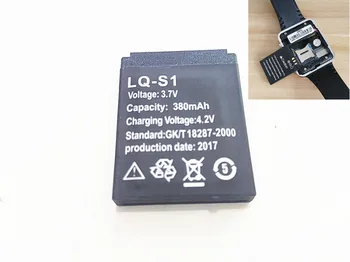 2019 Originalus Li-ion Baterija 3.7 v 380mah Smart Watch Baterijos Pakeitimas, Baterijos Smart Žiūrėti Dz09 A1 V8 X6