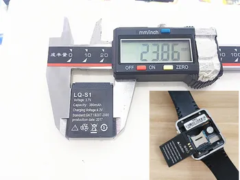 2019 Originalus Li-ion Baterija 3.7 v 380mah Smart Watch Baterijos Pakeitimas, Baterijos Smart Žiūrėti Dz09 A1 V8 X6