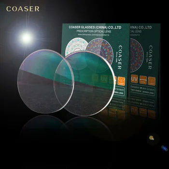 Akiniai, kontaktiniai Lęšiai Indeksas 1.56 Objektyvo receptą optiniai lęšiai, trumparegystė presbyopia į akis, skaidraus Lęšio CR39 kompiuterio Akiniai lentes