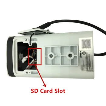 Dahua IPC-HFW4631F-ZSA 6Mp IP kamera, 2.7-13.5 mm varifocal motorizuotas objektyvas, integruota SD kortelės lizdą ir MIC IR 80Meter ginklą Fotoaparatas