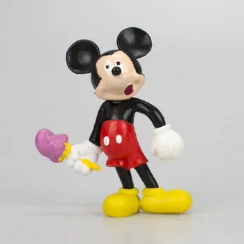 6pcs Disney Mickey Mouse Minnie Mouse Gimtadienio Klubo Dovanos Pyragas Apdaila Veiksmų Skaičius, Vaikų Žaislai Vaikams DS14