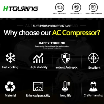 HCC HS18 Automobilių oro kondicionierius AC Kompresorius Automobilio 