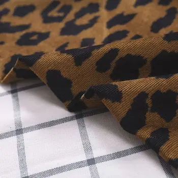 Velvetas Pirkinių Krepšys Pakartotinai Tote Rankinė Leopard 