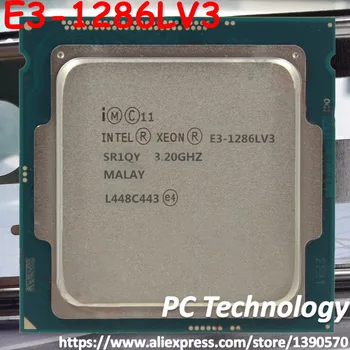 Originalus Intel Xeon E3-1286LV3 CPU 3.20 GHz, 8M LGA1150 1286L V3 Quad-core Darbalaukio E3-1286L V3 procesorius Nemokamas pristatymas E3 1286LV3