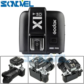 Godox Mini Speedlite TT350O Fotoaparato Blykstės TTL HSS GN36 +X1T-O Siųstuvas, skirtas Olympus/Panasonic DMC-GX85 GH4 GH3 G6 G7 E-M5 E-M10