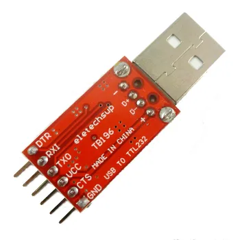 5vnt Pro Atsisiųsti Mini USB Programuotojas RS232 TTL Adapteris CTS DTR už Arduino