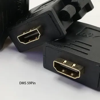 DMS-59Pin Vyras į HDMI suderinamus Moterų uosto HDMI suderinamo HDTV Moterų Splitter