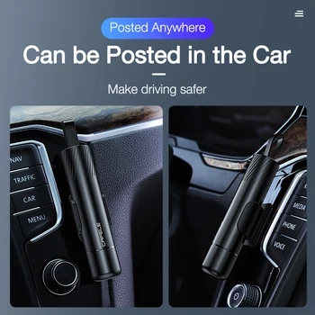 Cafele Mini Auto Automobilių Saugos Plaktukas saugos Diržų Cutter Stiklo Pertraukiklis gelbėjimo Pabėgti Gelbėjimo Priemonė su Keychain Nešiojamų