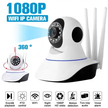 1080P IP Kameros Kūdikio Monitorius Wi-fi 