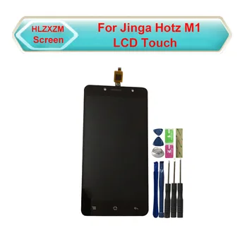 Naujas Bandymas Originalus LCD Jinga Hotz M1 LCD Ekranas ir Touch Ekranas skaitmeninis keitiklis Asamblėjos Pakeitimo įrankiais