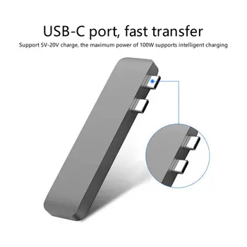 USB 3.1 Tipas-C Hub Į HDMI Adapteris 4K 