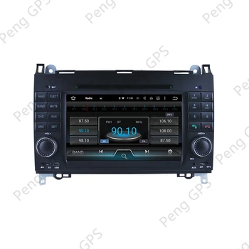 Automobilis Stereo-Mercedes Benz W169 W245 Vito Viano Sprinter Radijo Multimedijos Lietimui jautrų ekraną, GPS Navigaciją Headunit Carplay WIFI USB