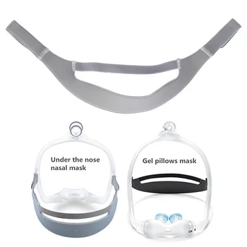 1PCS galvos Apdangalai Visą Kaukė Pakeitimo Dalis CPAP Galvos Juostos Svajonė Dėvėti Nosies Kaukė