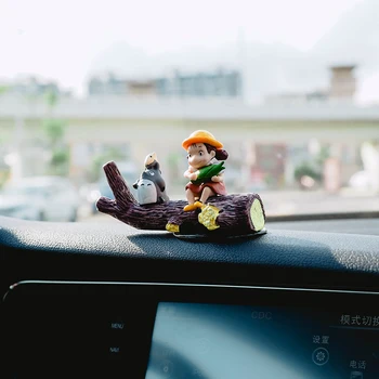 Animacinių filmų Mielas Automobilio Interjero Puošyba, Tonari no Totoro Xiaomei Automobilio Salono Apdailos Auto Interjero Priedai
