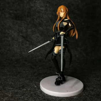 Anime Kardas Meno Internete SAN Asuna Pre-dažytos PVC Veiksmų Skaičius, Surinkimo Modelį, Žaislai, Lėlės 18cm