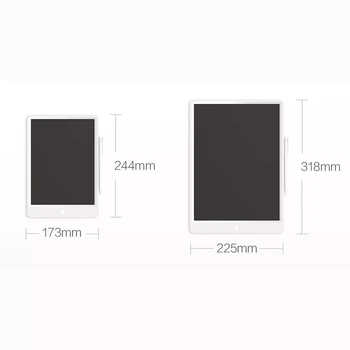 Originalus Xiaomi Mijia LCD Raštu Tabletė su Rašikliu 10/13.5 colių Skaitmeninio Piešimo Elektroninių Rašysenos Trinkelėmis Pranešimą Grafika Valdyba