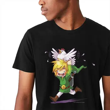 Cucco Paleisti Legend Of Zelda Tee Atsitiktinis O-kaklo Naujo Dizaino vyriški Derliaus Medvilnė Klasikinis S-6XL Camiseta