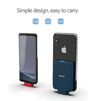 Mini Slim baterijos Kroviklis Case for iPhone 5 5S 5C SE SE2 2020 5G Išorinio Įkroviklio Padengti ultra Backup galia bankų Apmokestinimo Atveju