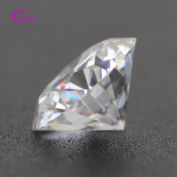 Įskaitant Sertifikavimo GH Spalvos 7.5 mm 1,5 ct VVS Laboratorijoje Auginami Diamanti Apvalios Lakuotais Sumažinti Prarasti Mossanite didmeninių Kainų
