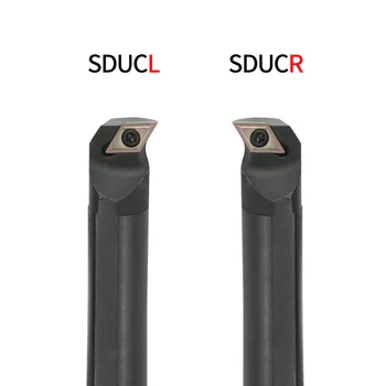 1pc S16Q-SDUCR11 S20R-SDUCR11 S25S-SDUCR11 Vidaus Tekinimo Įrankio Laikiklis DCMT Karbido Įdėklai Tekinimo staklių Baras CNC Pjovimo Įrankių Rinkinys