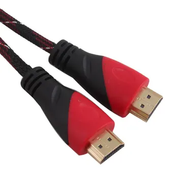 EGizmo 5FT 1,5 m HDMI į HDMI 1.4 Male Kabelio Adapteris Aukso Jungtys 1080P PS3, HDTV #23828