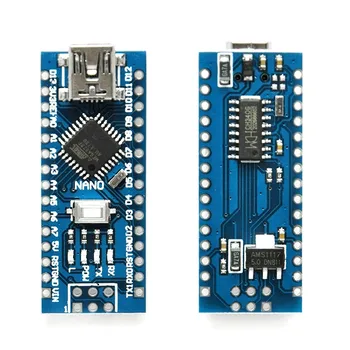 USB Nano V3.0 ATmega328 CH340G 5V 16M Mikro Valdiklio plokštės dėl minėto sprendimo Arduino (Pakuotės 3pcs) EK1620x3 Nemokamas Pristatymas