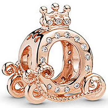 Nauja rožinė Aukso ažūrinės figūrinių Austi Infinity Daisy Meilės Nutiesti Įrašą Žavesio Karoliukai tinka Pandora pakabukai sidabras 925 originalios apyrankės & bangle