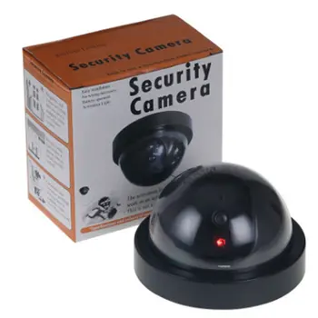 Suklastotas, Fiktyvus Camera Dome Patalpų Lauko Modeliavimas Kamera Namų Apsaugos Stebėjimo Imituoti Vaizdo Kamera Led Monitorius