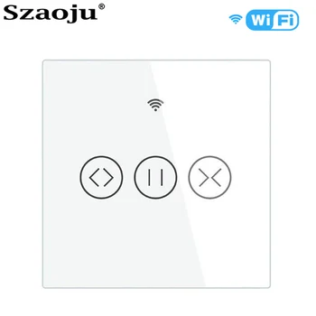 Szoaju WiFi Roller Užrakto Jungiklį, WiFi, Užuolaidos, Žaliuzės Touch Perjungti Kontrolės Garažo Duris pagal Alexa 