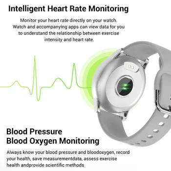 LIGE Naujas Smart Žiūrėti Vyrams, Moterims, Širdies ritmas, Kraujo Spaudimas Multi-Funkcija fitness tracker 