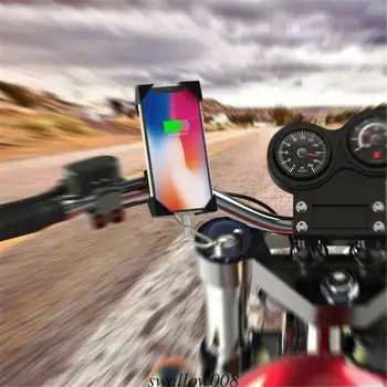 360° Dviračių, Motociklų, Automobilių Telefonas Mount Turėtojas Dviračių Laikiklis su USB Įkroviklio mobilusis Telefonas